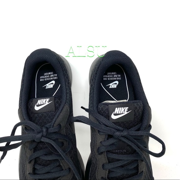 Nike Tanjun Canvas Black Women’s Sneakers - Picture 6 of 8